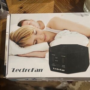 LectroFan White Noise Machine black